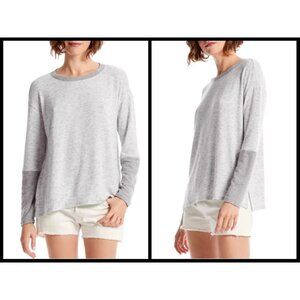 💕MICHAEL STARS💕 Colorblock Pullover Top ~ Gray S